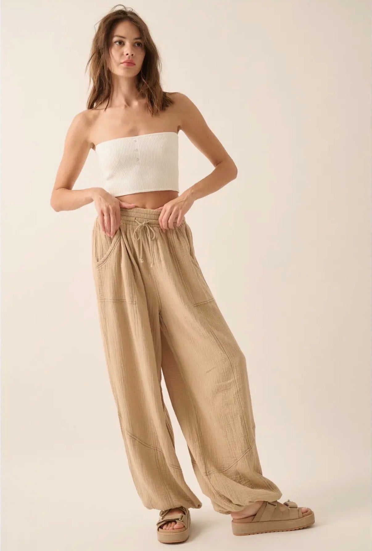 Free Spirit Gauze Pants
