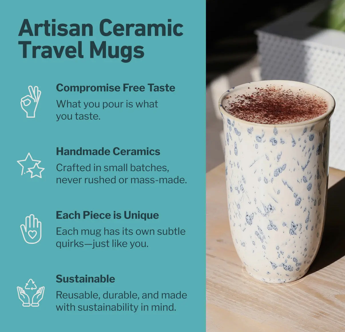 Tupper 16oz Travel Mug