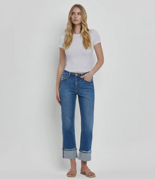 Victoria Cuffed Jean