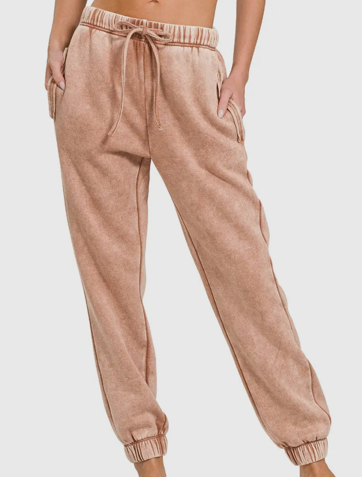 Sandy Fleece Lined Jogger