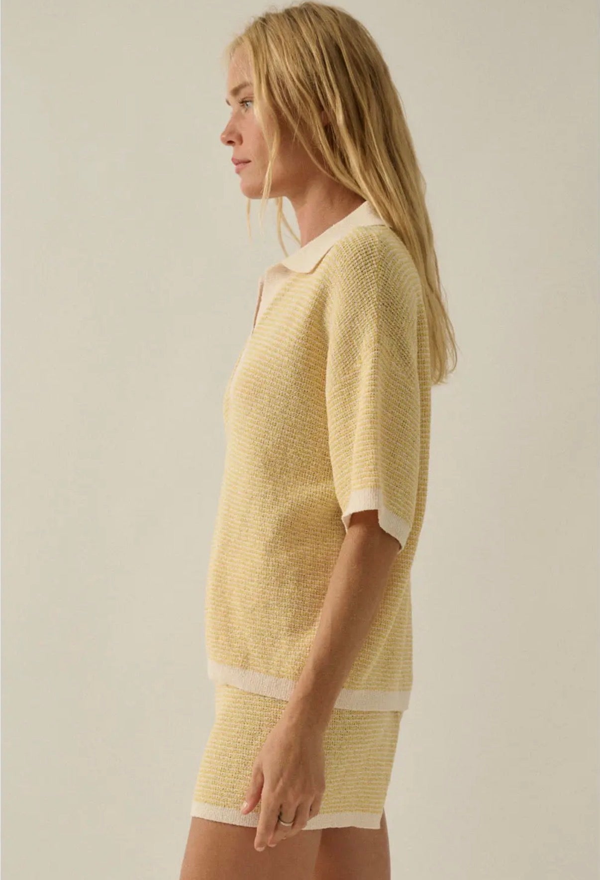 Sunshine Social Knit Top