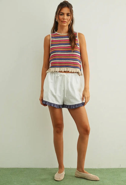 Summer Carnival Knit Tank