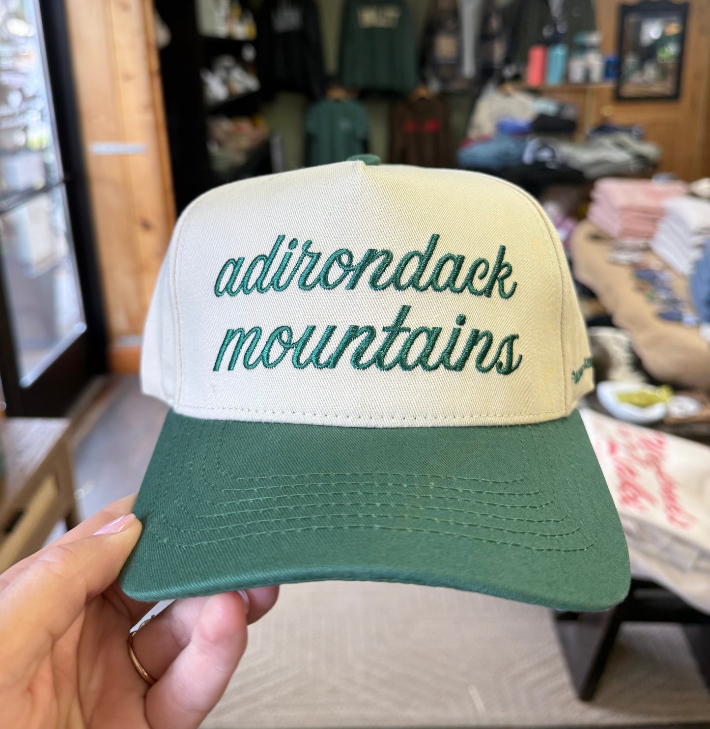 Two Tone Adirondack Mountains Hat