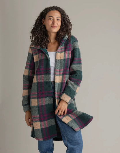 Women’s Amber Long Ultra Plush Sherpa Shacket