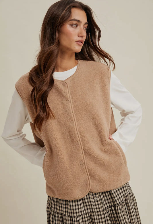 Hattie Sherpa Vest