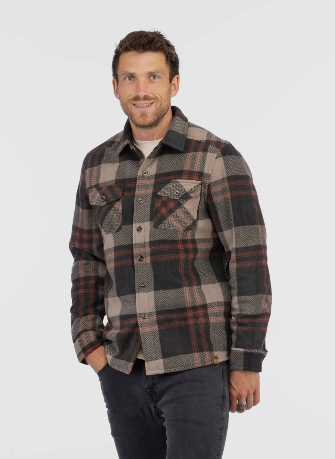 Twitchell Sherpa Lined Flannel Jacket