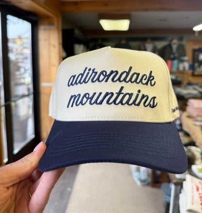 Two Tone Adirondack Mountains Hat