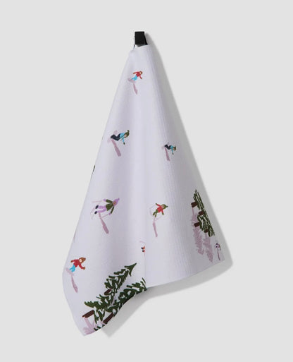 Ski Trip Tea Towel