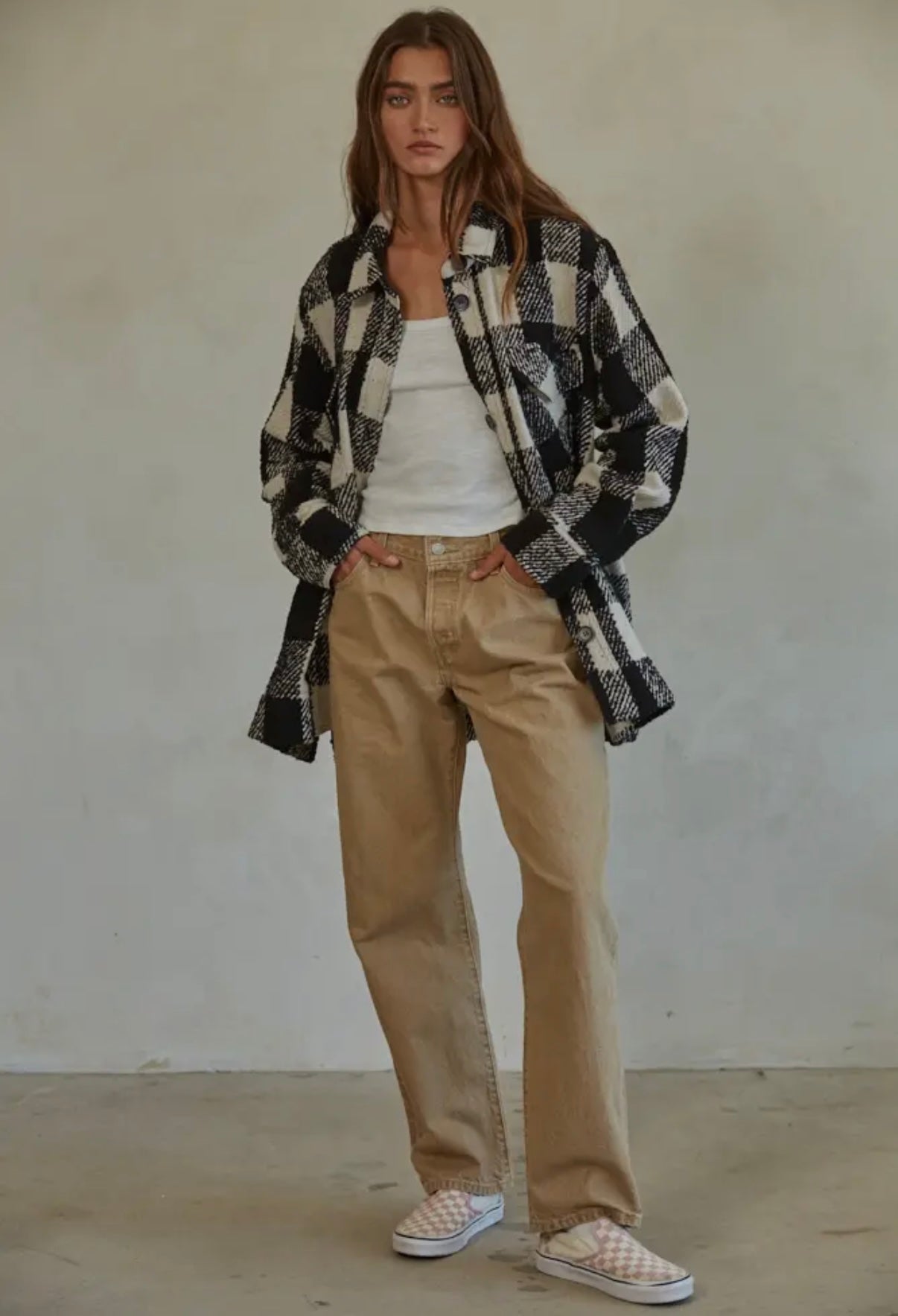 Shadow Woven Wool Shacket