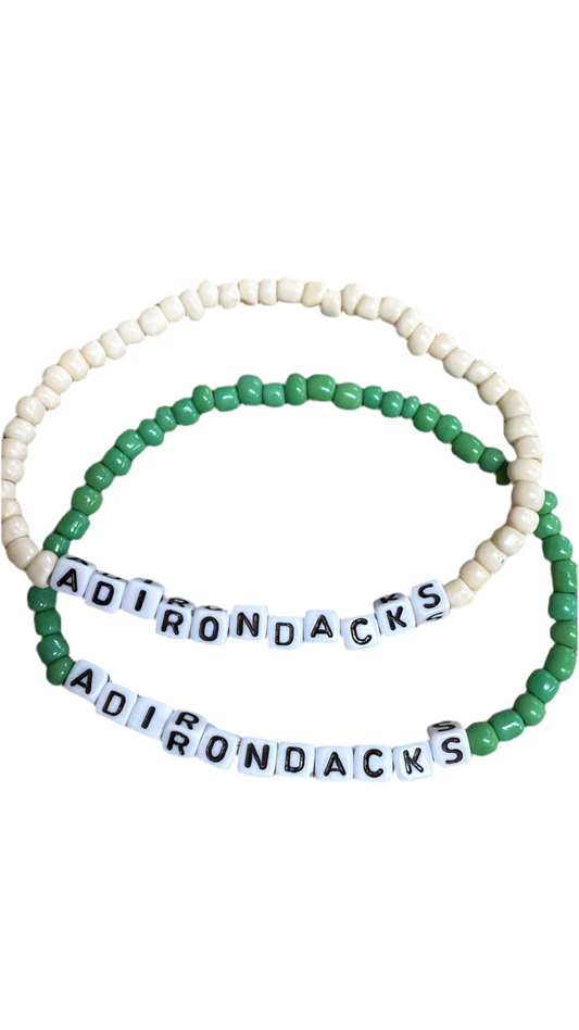 “ADIRONDACKS” beaded bracelet