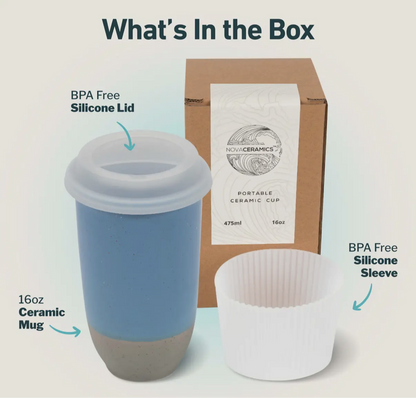 Coastal Drift 14oz Travel Mug