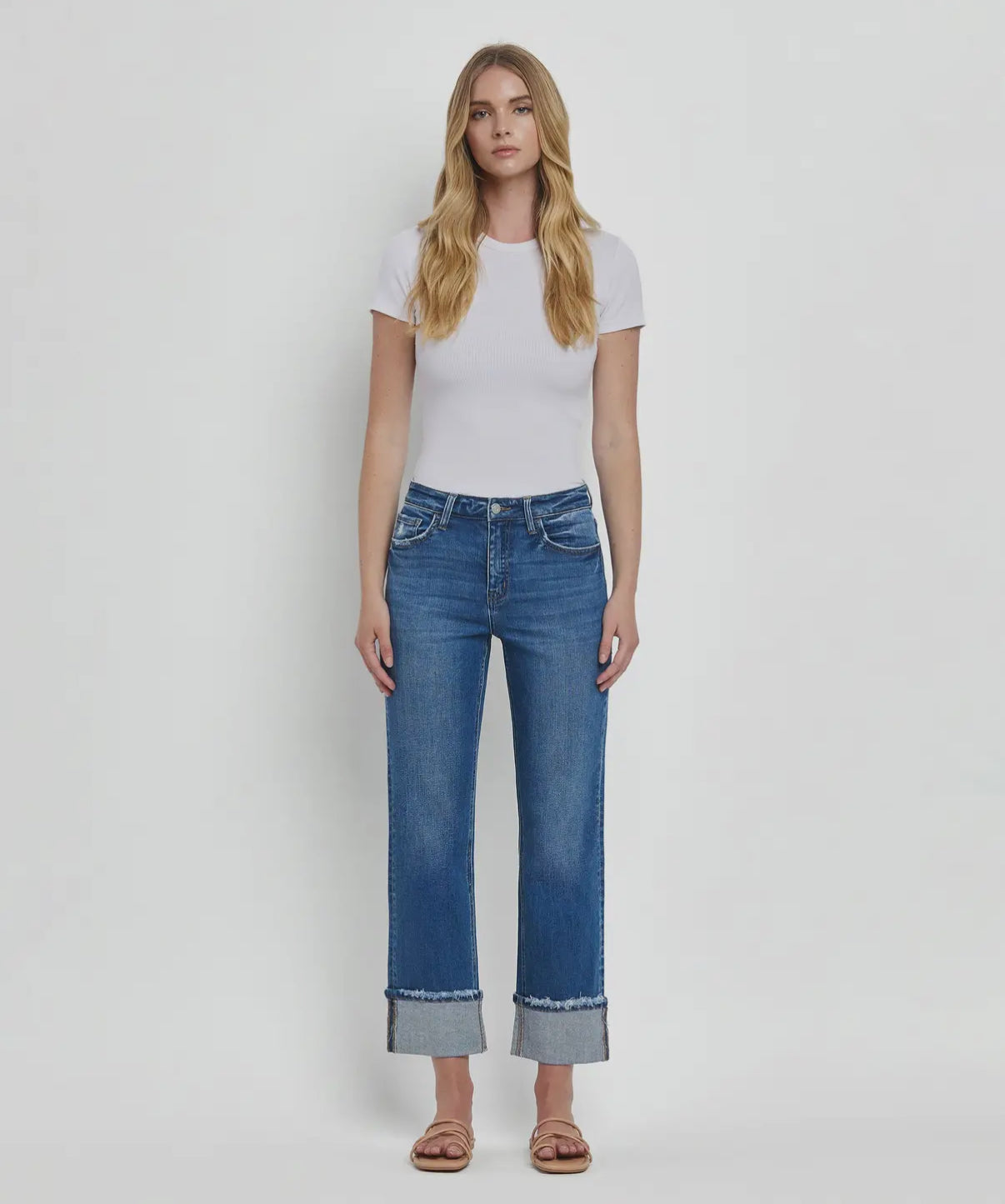 Victoria Cuffed Jean