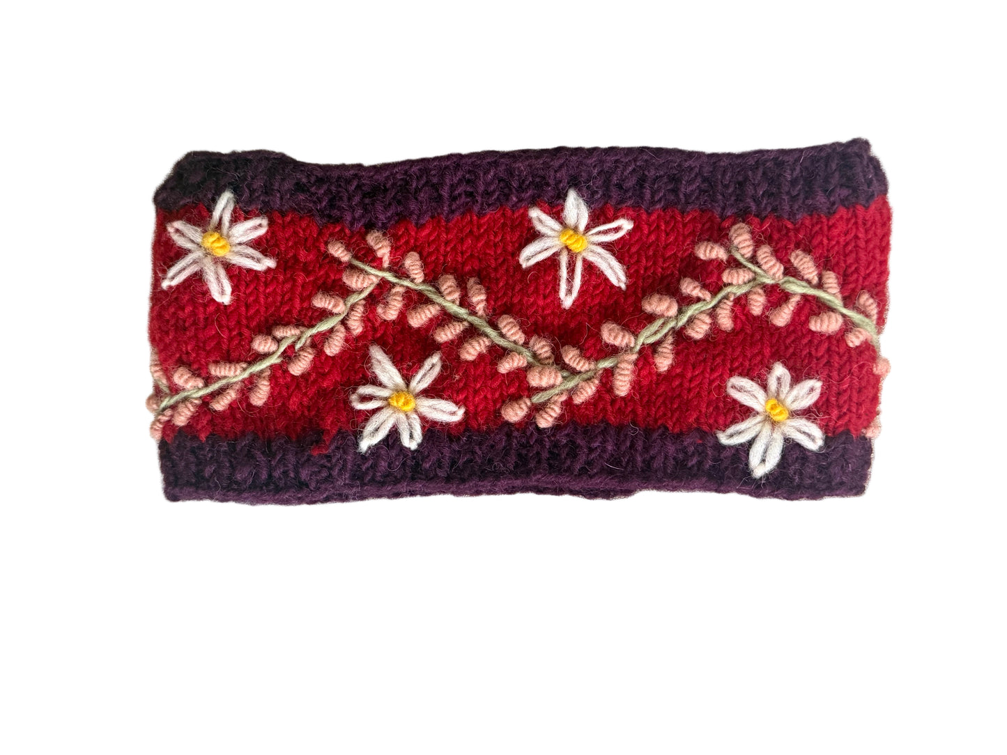 Floral Fleece Lined Headbands