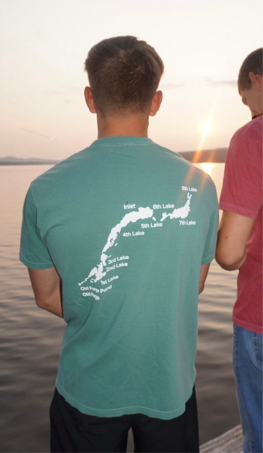 Fulton Chain of Lakes T-Shirt Green