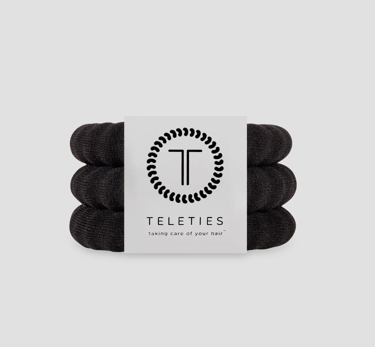 Nylon Hair Ties | Large | Jet Black