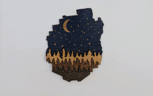 Adirondack Park Nighttime Ornament