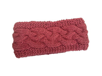 Hemlock Hand Knit Fleece Lined Headband