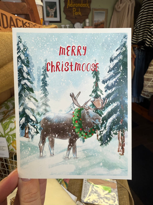 “Merry Christmoose” Holiday Card