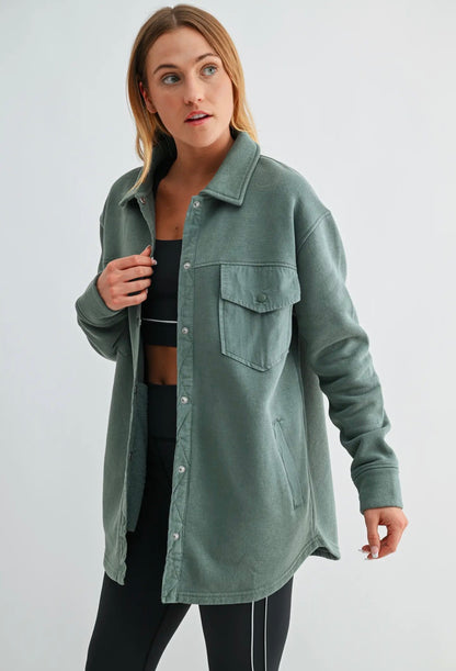 The Trailside Shacket – Pine