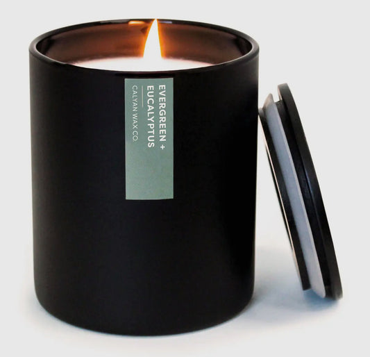Evergreen + Eucalyptus Tumbler Soy Candle