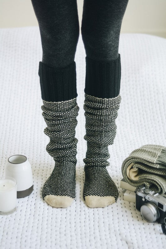 Knitted Lounge Socks *