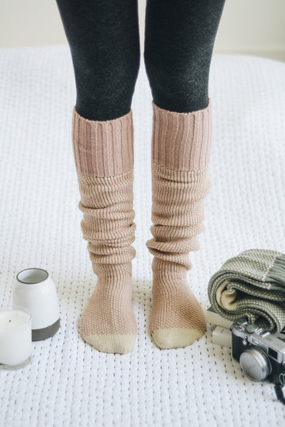 Knitted Lounge Socks *