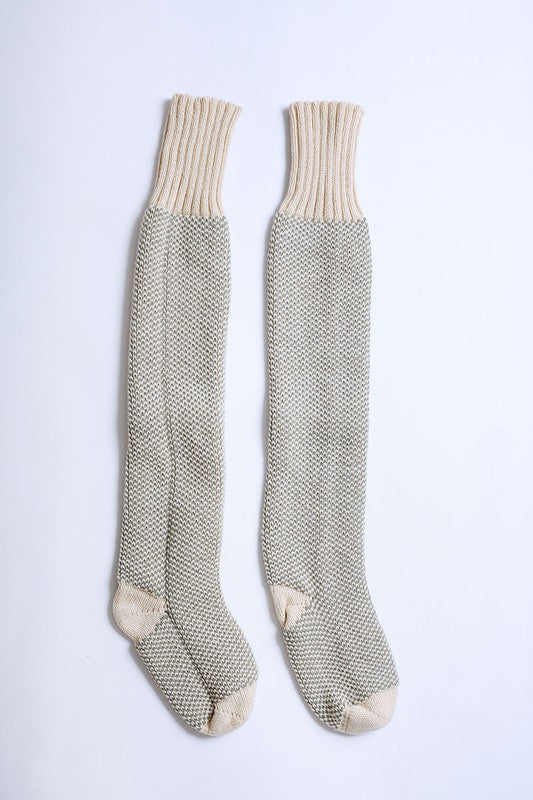 Knitted Lounge Socks *