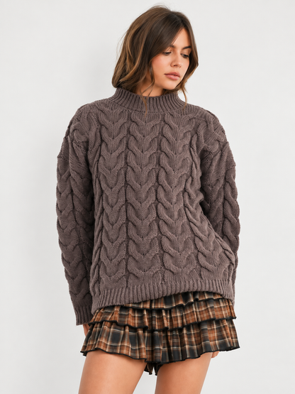 Fireside Cable Knit