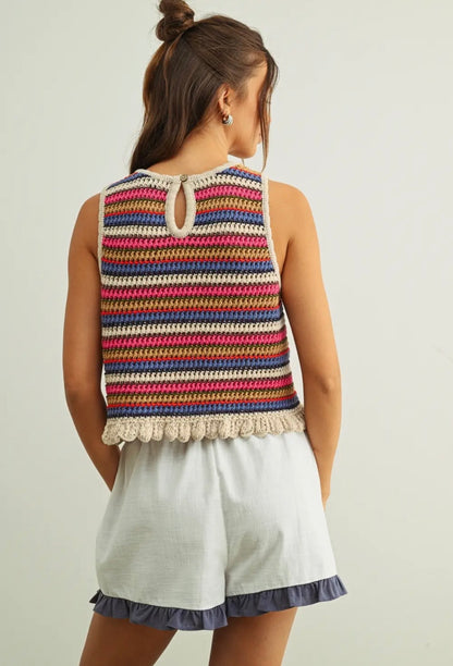 Summer Carnival Knit Tank