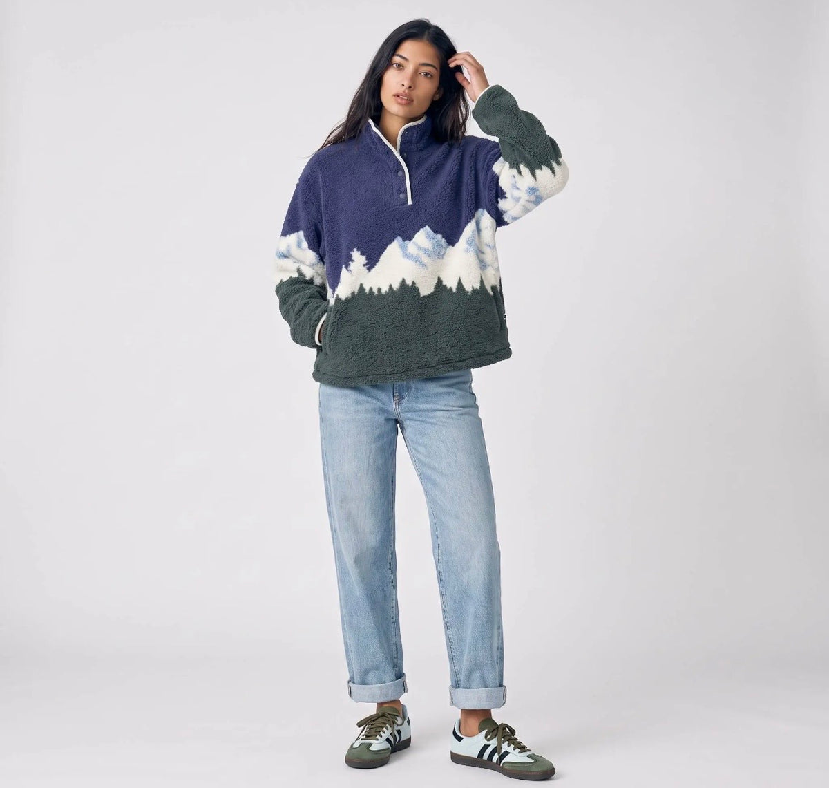High Peaks Sherpa Pullover