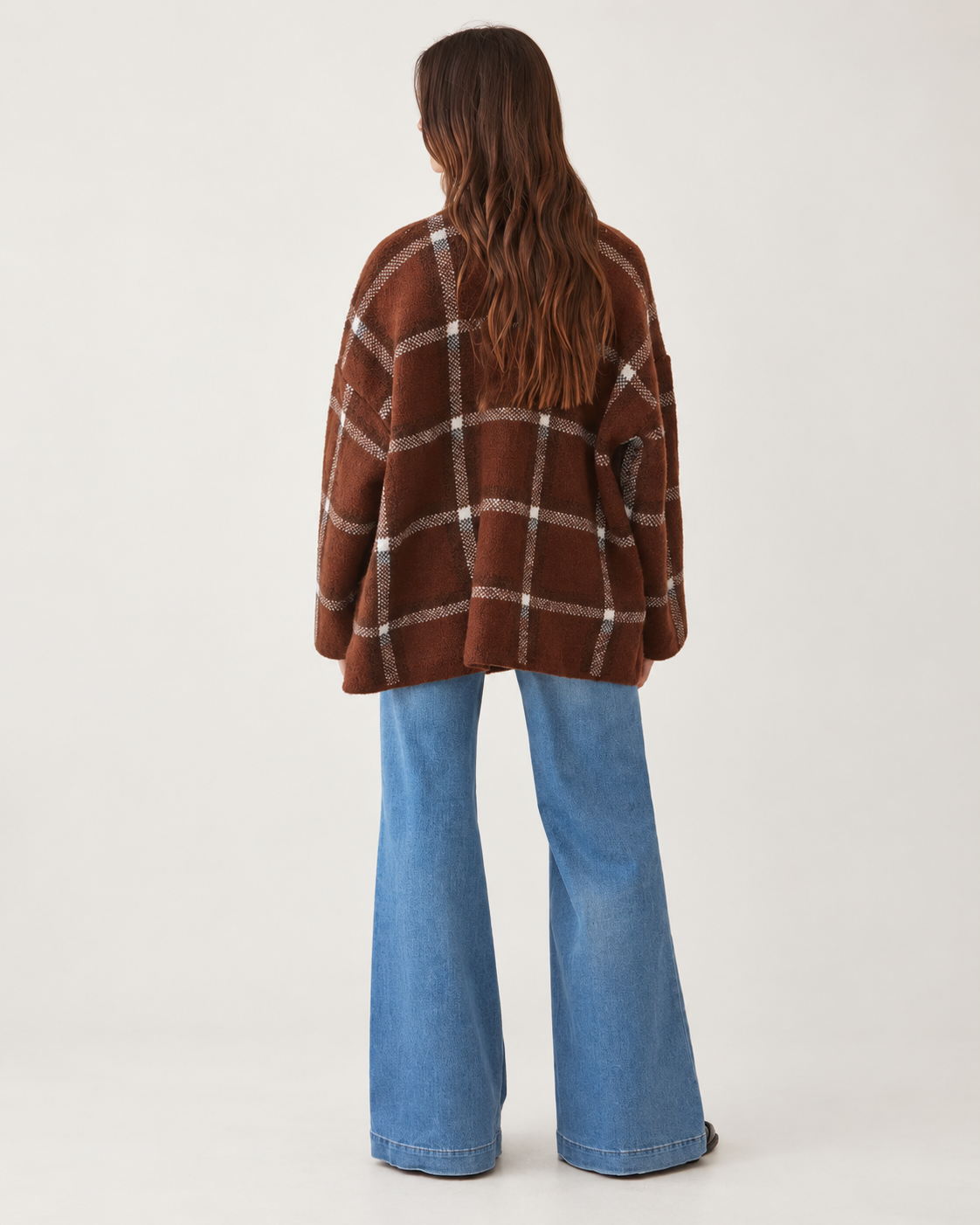 Cocoa Plaid Cardigan