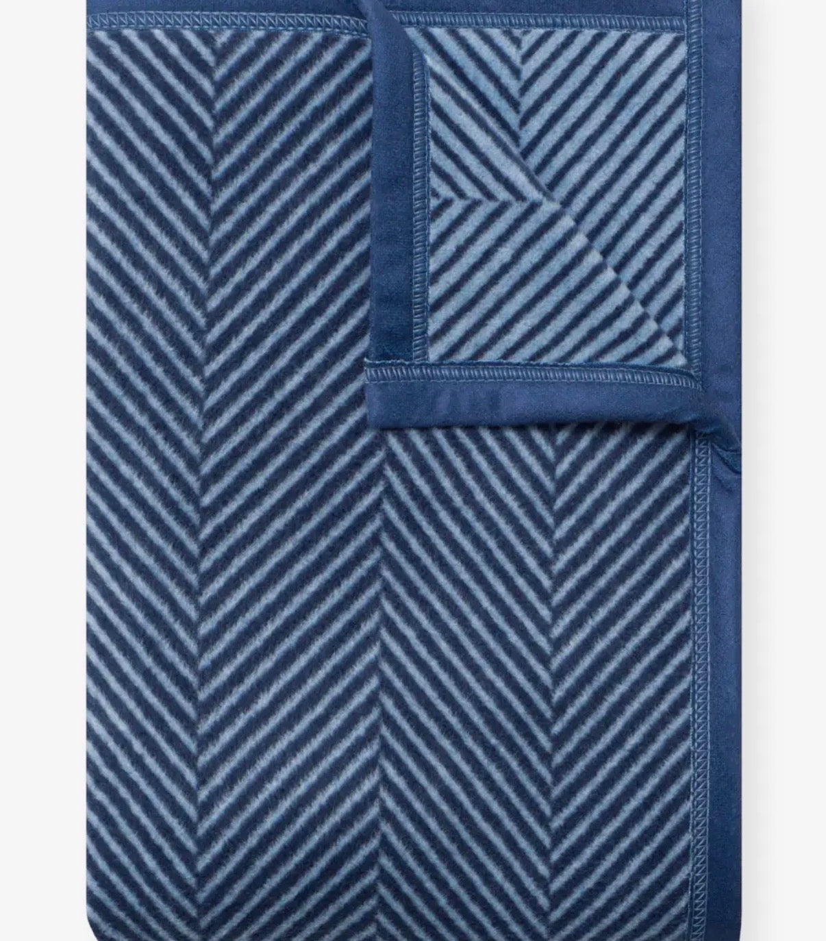 Blue Mountain Herringbone Blanket | Chappy Wrap