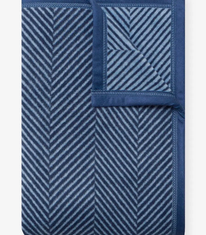 Blue Mountain Herringbone Blanket | Chappy Wrap