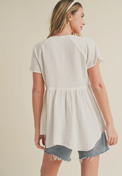 Florise Button Down Blouse