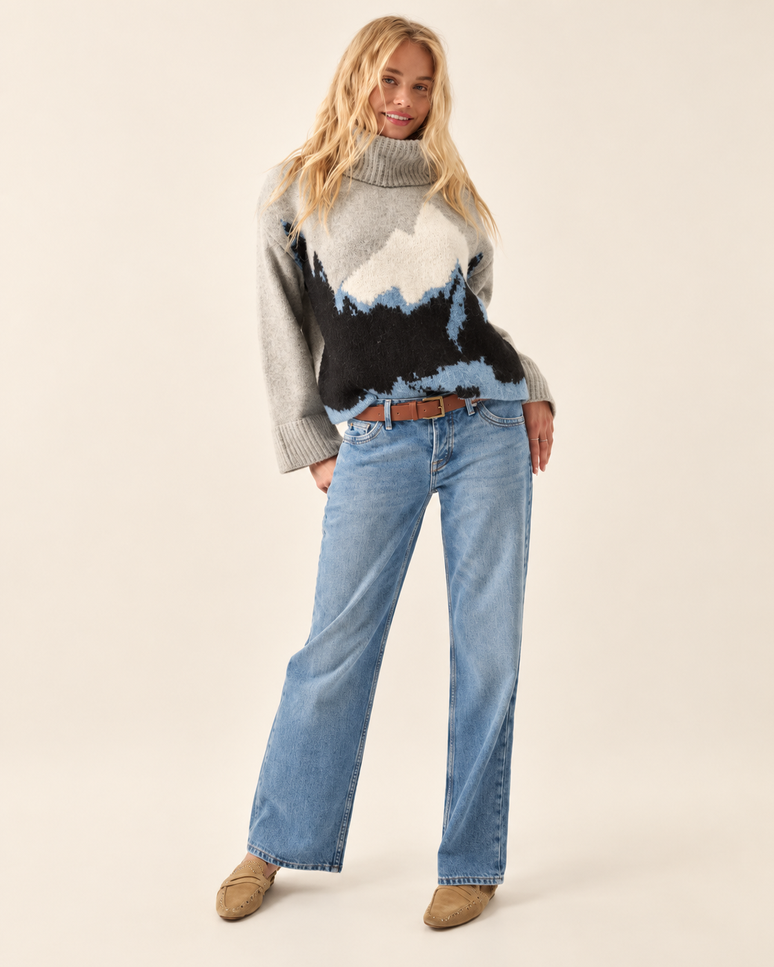 Blue Ridge Turtleneck Sweater