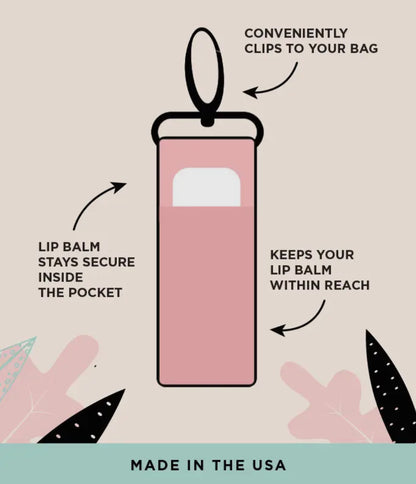 Chapstick Holder | Fall Stripes