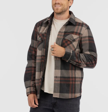 Twitchell Sherpa Lined Flannel Jacket