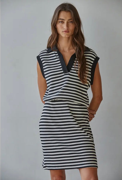 The Harbor Stripe Dress