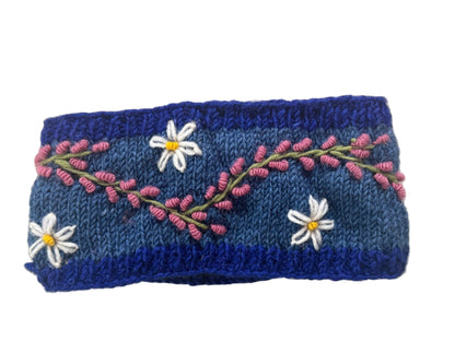 Floral Fleece Lined Headbands