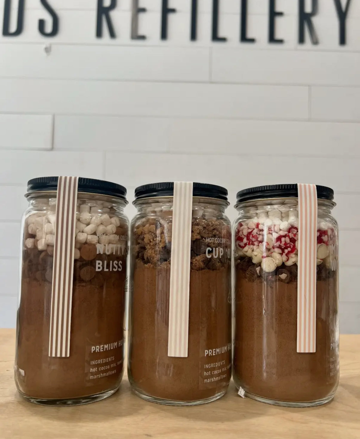 “Minty Wonderland” Hot Coco Mix Jar