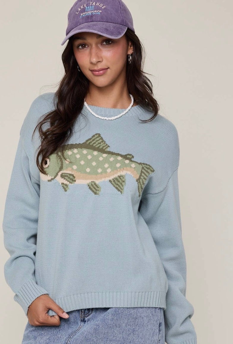 Gone Fishing Sweater