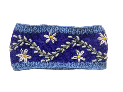 Floral Fleece Lined Headbands