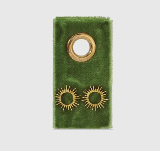 Sunburst Stud Earrings