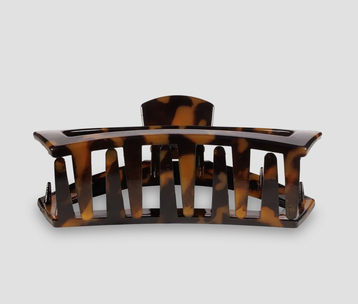 Tortoise Open Hair Clip | Large