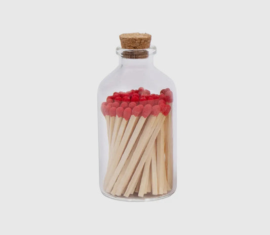 Glass Match Jar | 3” Tall