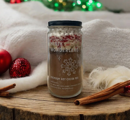 “Minty Wonderland” Hot Coco Mix Jar