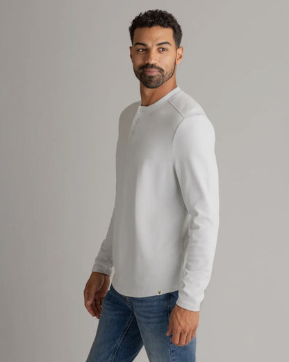 Litchfield Stretch Flannel Henley
