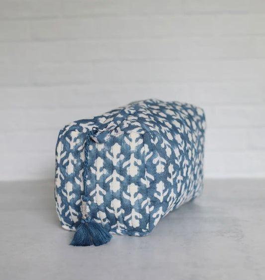 Indigo Cosmetic Bag
