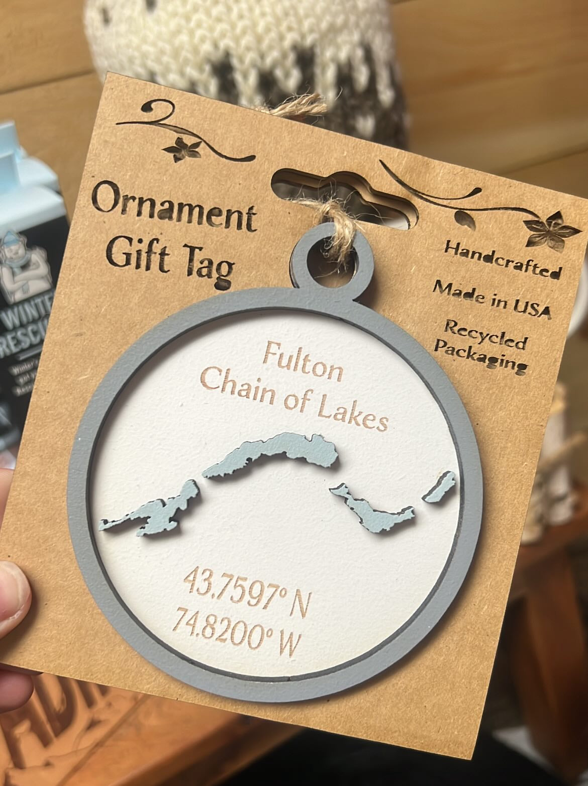 Fulton Chain of Lakes Ornament