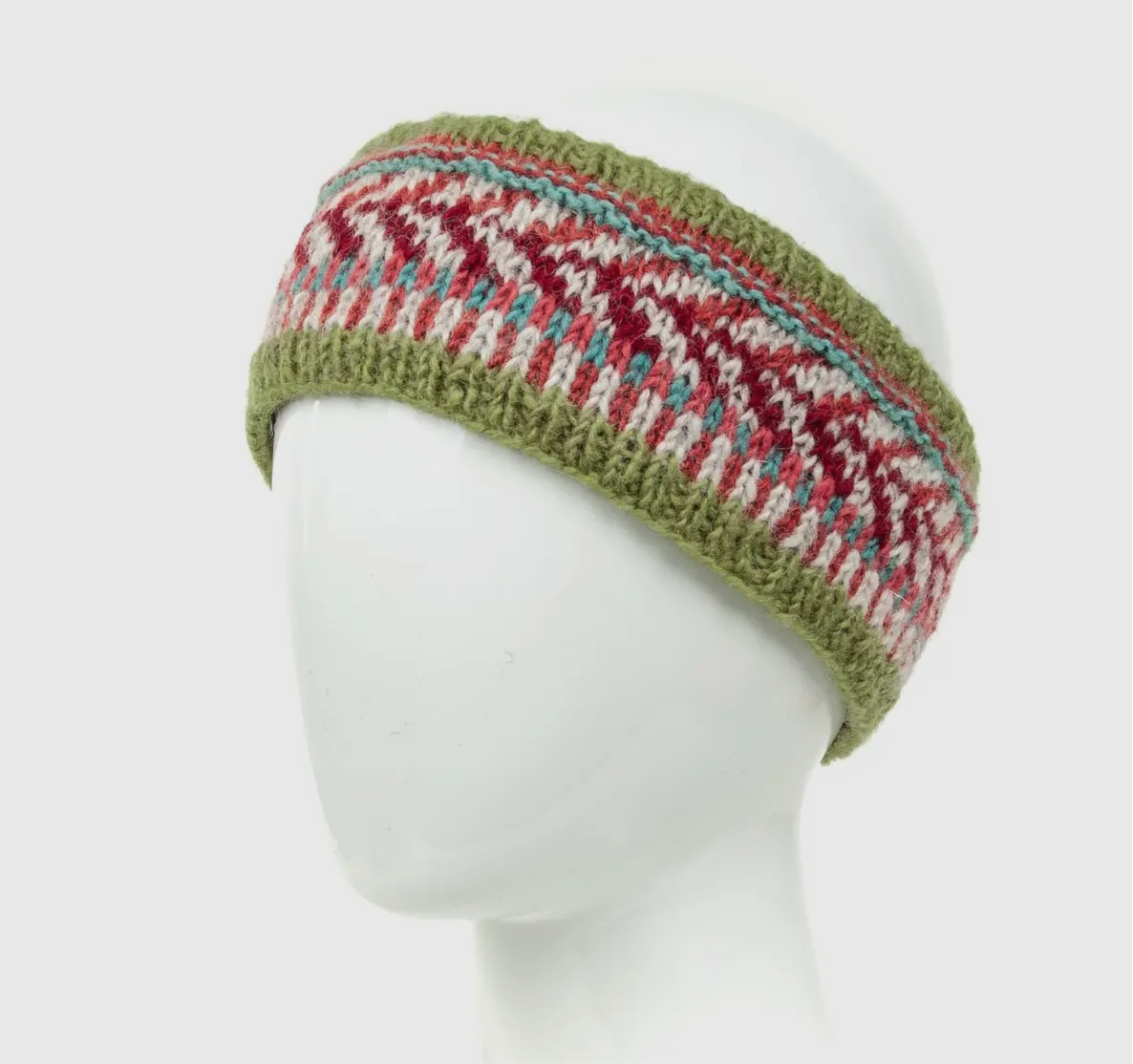 Limekiln Wool Fleece Lined Knit Headband